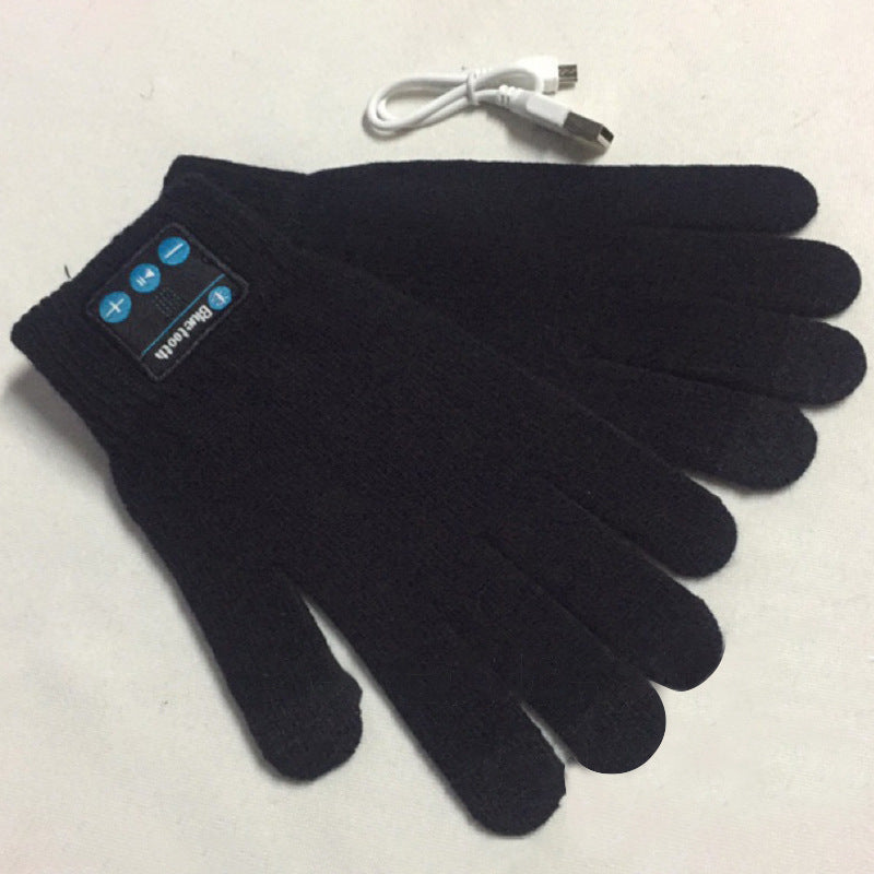 Bluetooth Touchscreen Winter Gloves with Built-In Audio