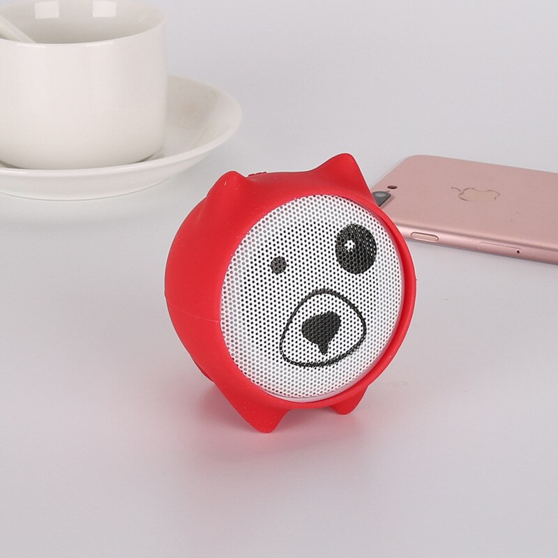 Cute Cartoon Mini Bluetooth Speaker with TWS