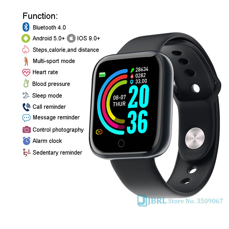 LiteFit Smart Fitness Watch – Heart Rate & Sleep Tracker