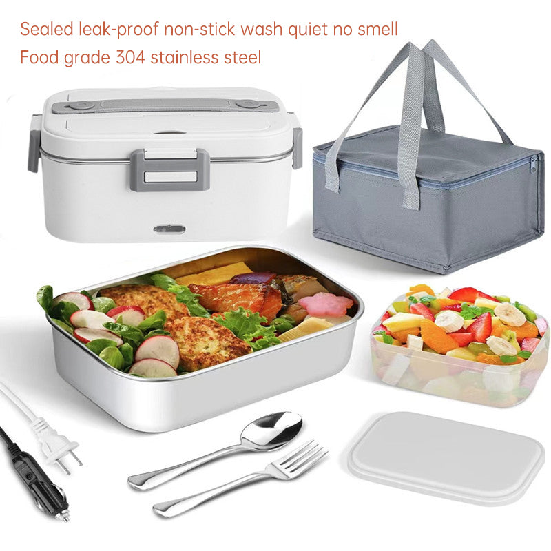 1.8L Electric Heated Lunch Box – Home & Car Food Warmer