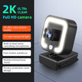 AntLabs HD Autofocus Webcam with Built-In Ring Light & Microphone