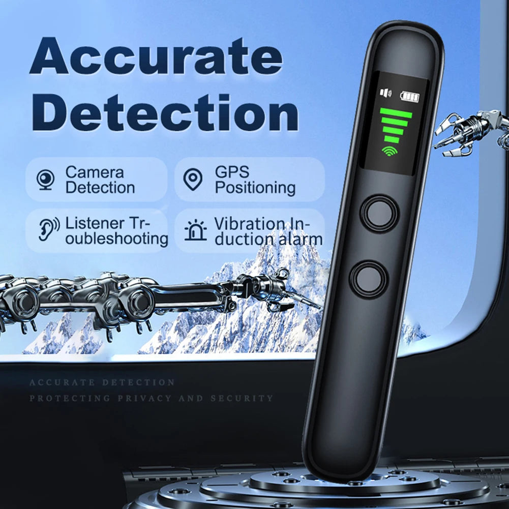 T66 Portable RF Signal & Hidden Camera Detector – GPS Tracker Scanner