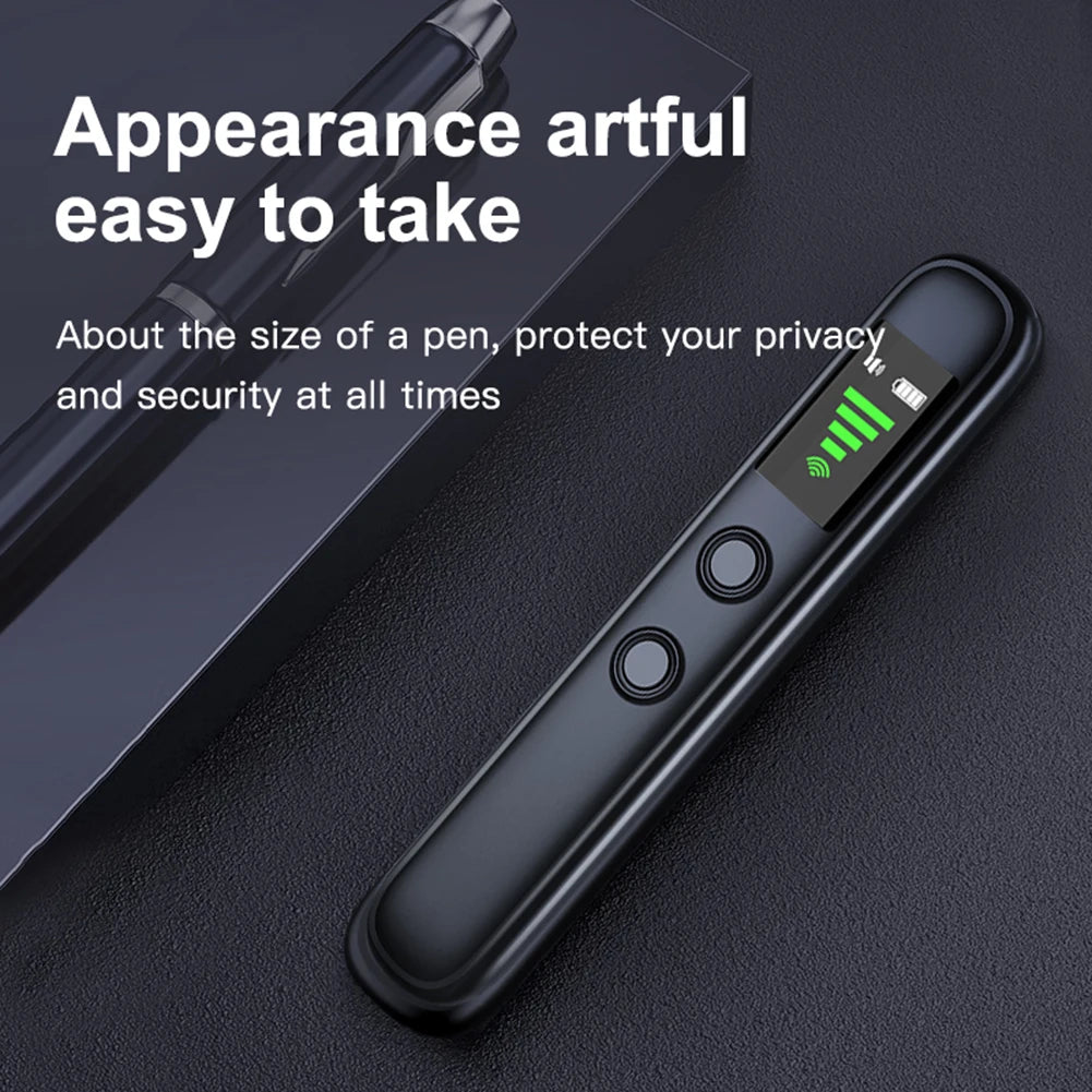 T66 Portable RF Signal & Hidden Camera Detector – GPS Tracker Scanner