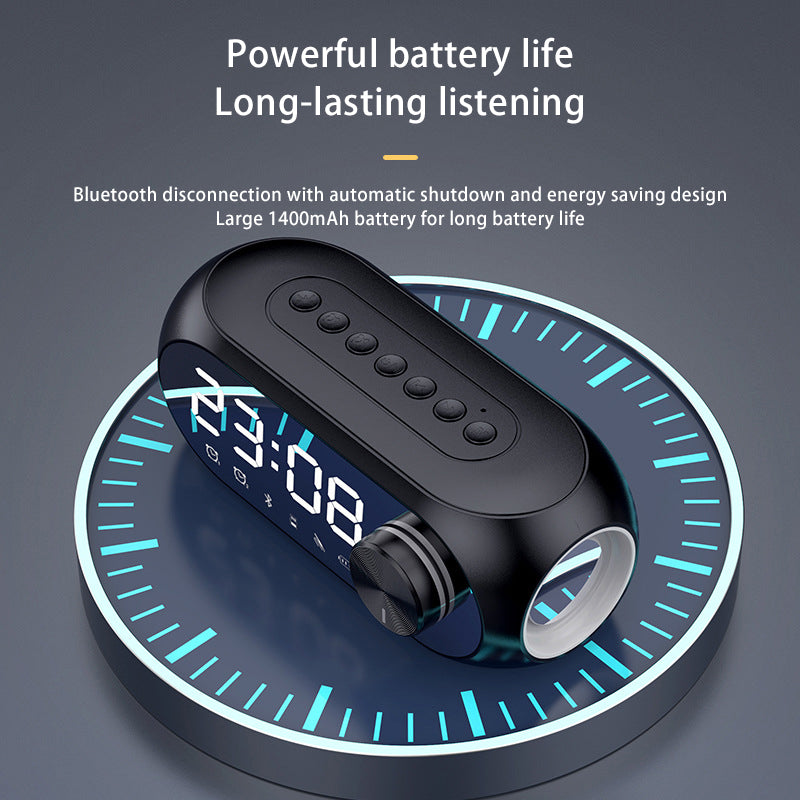 S8 RGB Bluetooth Speaker with Digital Alarm Clock