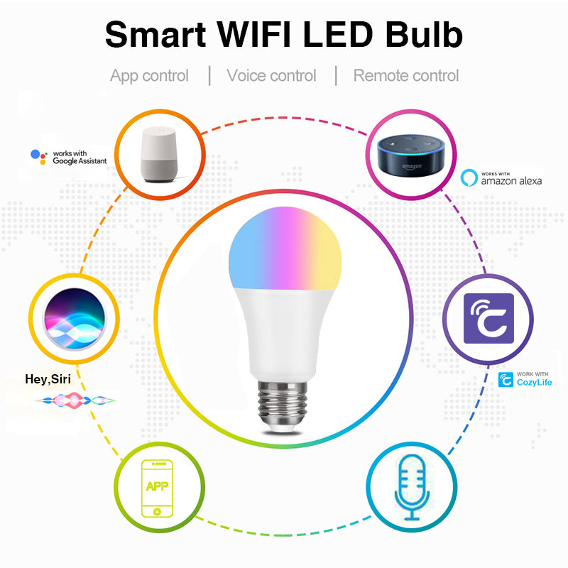 WiFi RGB Smart LED Bulb – E26