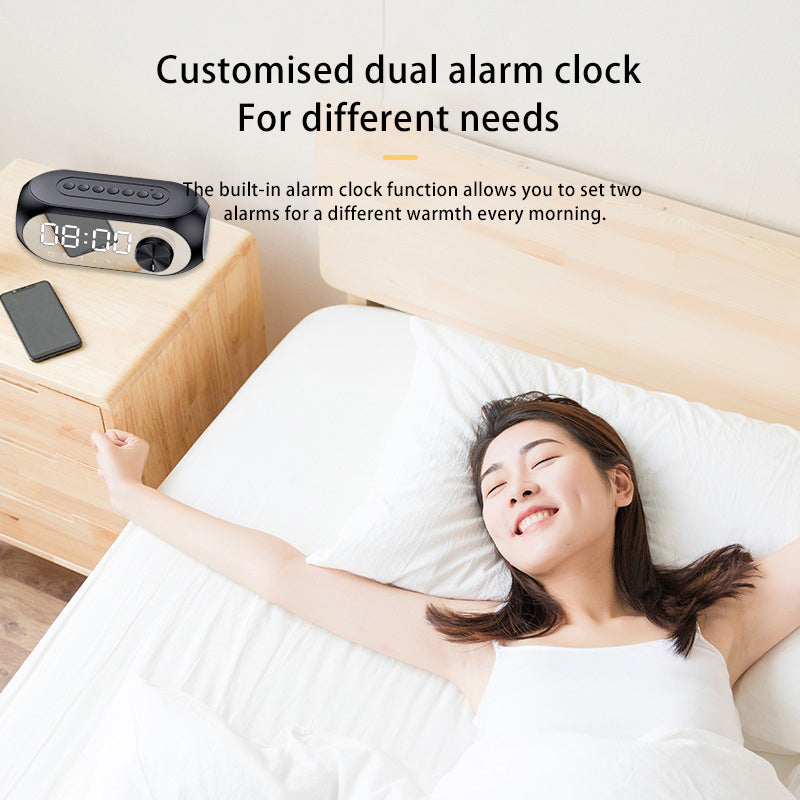 S8 RGB Bluetooth Speaker with Digital Alarm Clock