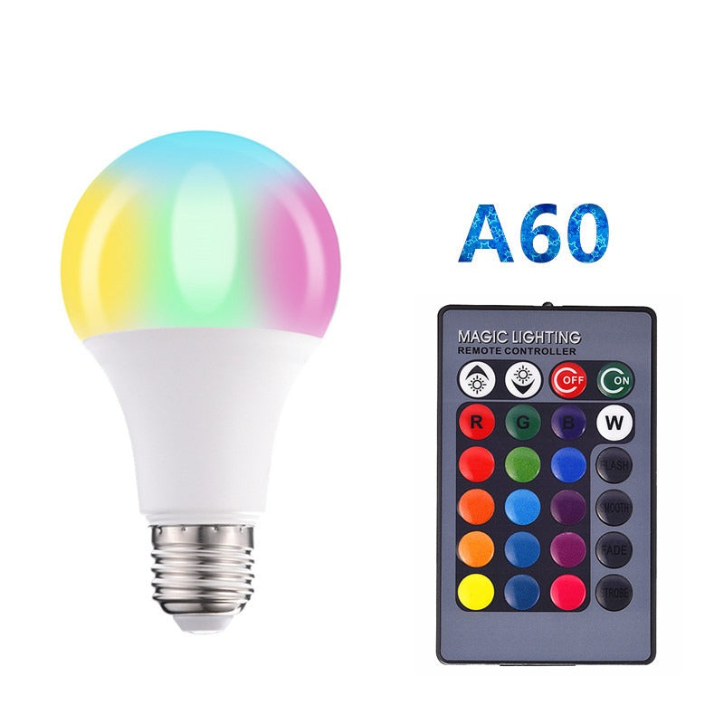 RGBW Remote Control LED Smart Bulb