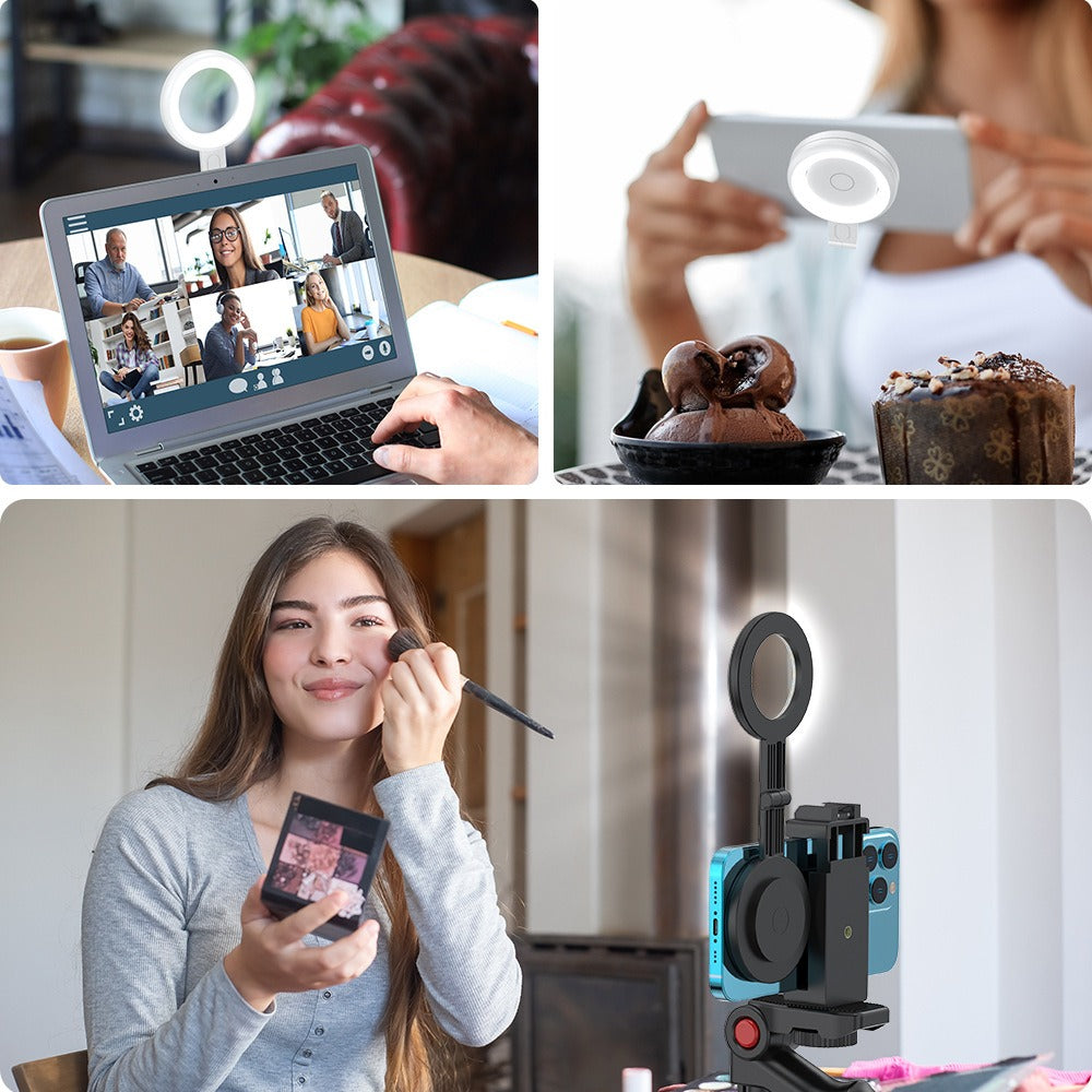 AntLabs Magnetic Foldable Selfie Light – Portable LED Fill Light
