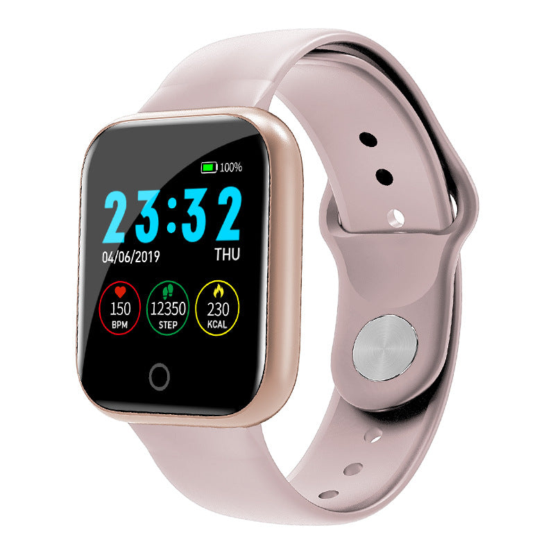 I5 Metal Smart Watch – Heart Rate, Blood Pressure & Sleep Monitor (IP67)