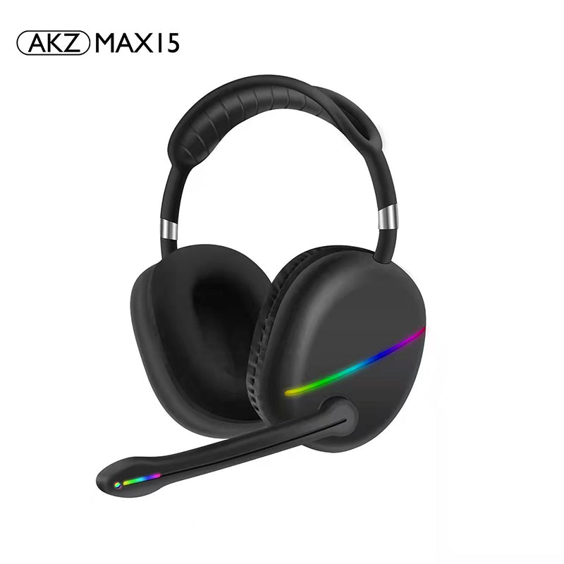 MAX15 RGB Wireless Gaming Headset with Microphone – Bluetooth 5.0