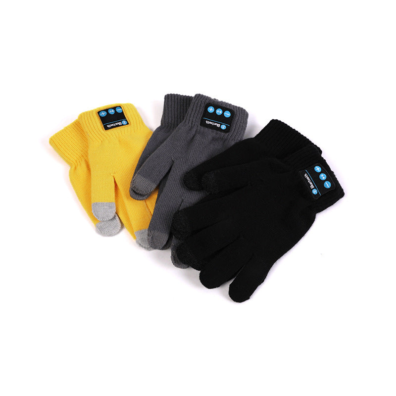Bluetooth Touchscreen Winter Gloves with Built-In Audio