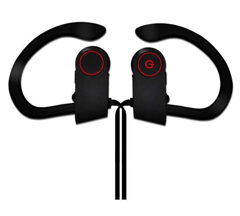 Sports Wireless Bluetooth Earphones with Secure Ear Hooks & Stereo Sound