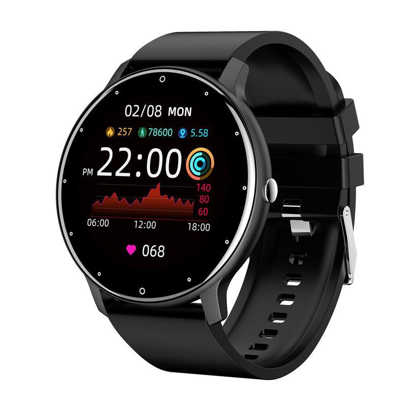 AeroFit Pro Round Smartwatch – Health & Fitness Tracker