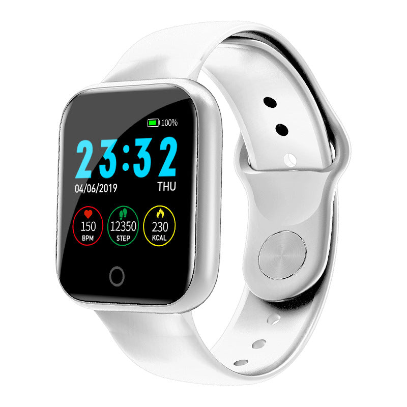 I5 Metal Smart Watch – Heart Rate, Blood Pressure & Sleep Monitor (IP67)