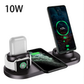 6-in-1 Wireless Charging Station for Phone, Watch & Earbuds – 10W