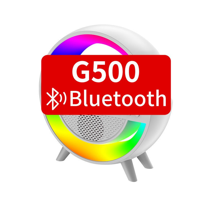 G500 RGB Bluetooth Speaker with 10W Wireless Charger & Ambient Lamp