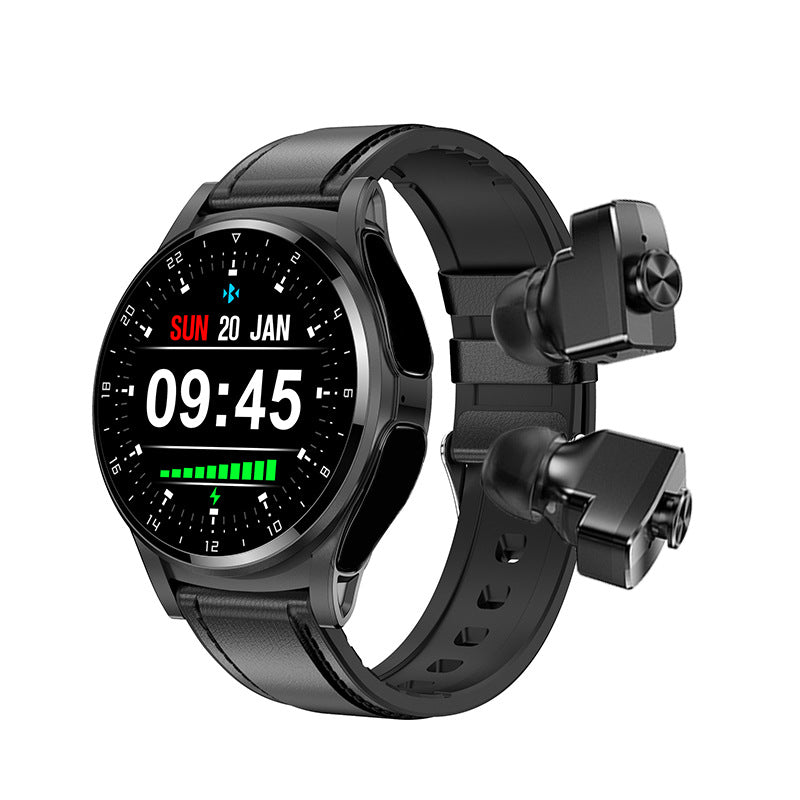 GT66 Pro 2-in-1 Smartwatch with Wireless Earbuds