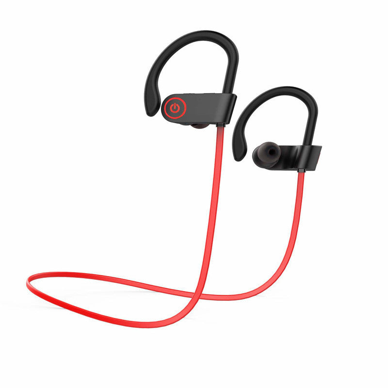 Sports Wireless Bluetooth Earphones with Secure Ear Hooks & Stereo Sound