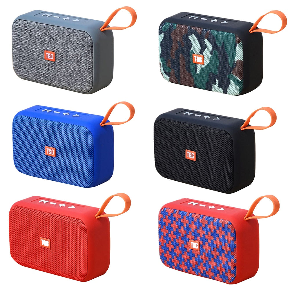 TG506 Portable Bluetooth Speaker with FM Radio, TF Card & AUX