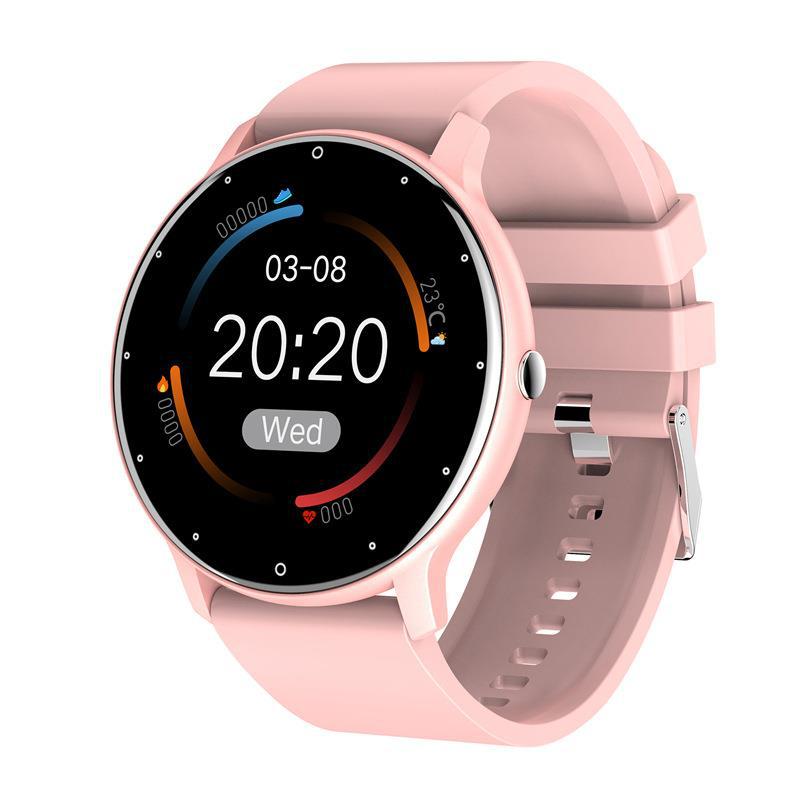 AeroFit Pro Round Smartwatch – Health & Fitness Tracker