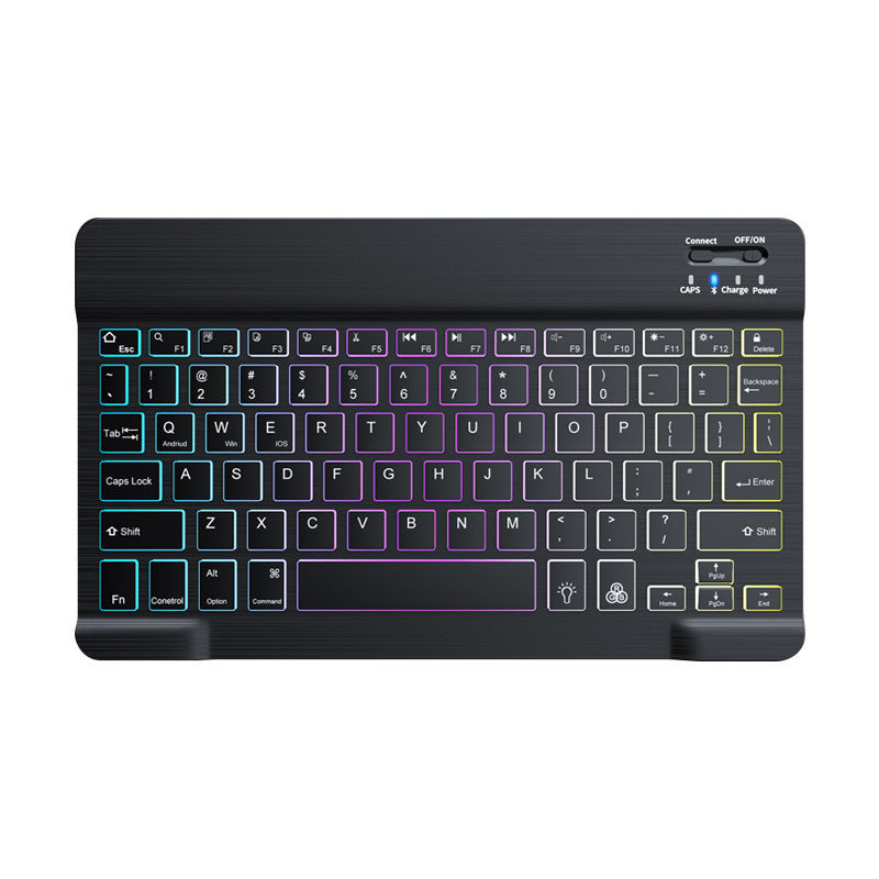 RGB Bluetooth Keyboard & Mouse Set – Rechargeable Wireless Tablet Keyboard