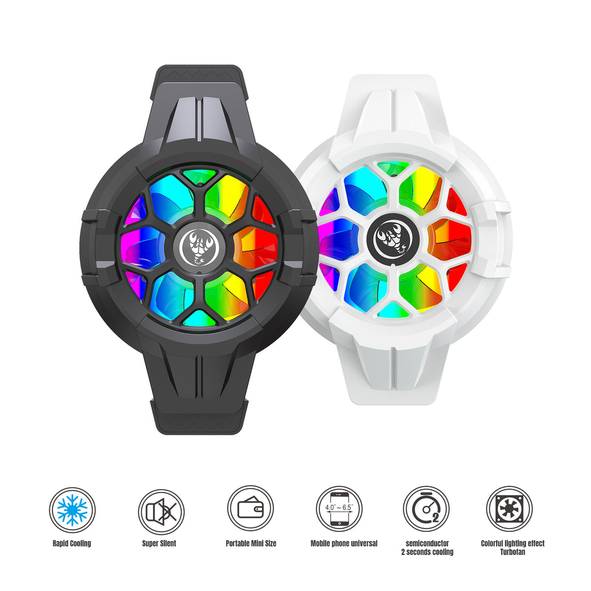 P10 RGB Semiconductor Gaming Phone Cooler