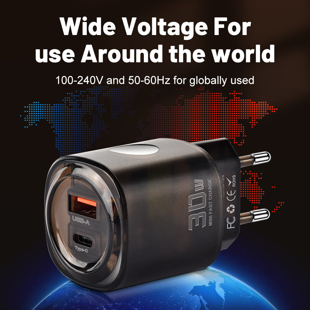 AntLabs Dual-Port USB-C & USB Fast Charger
