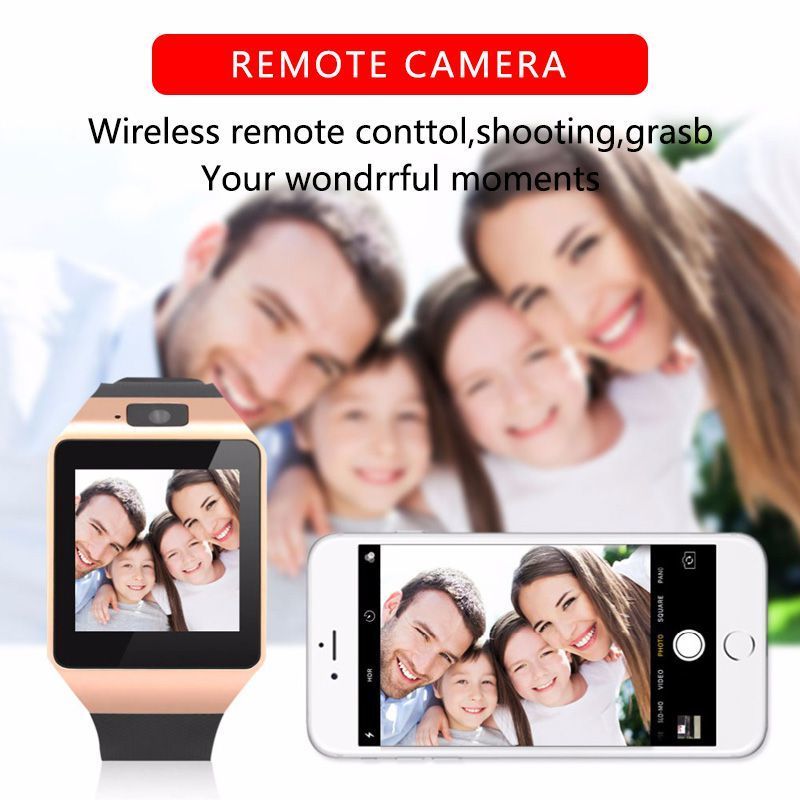 DZ09 Bluetooth Smartwatch with SIM Card, Camera & Fitness Tracking
