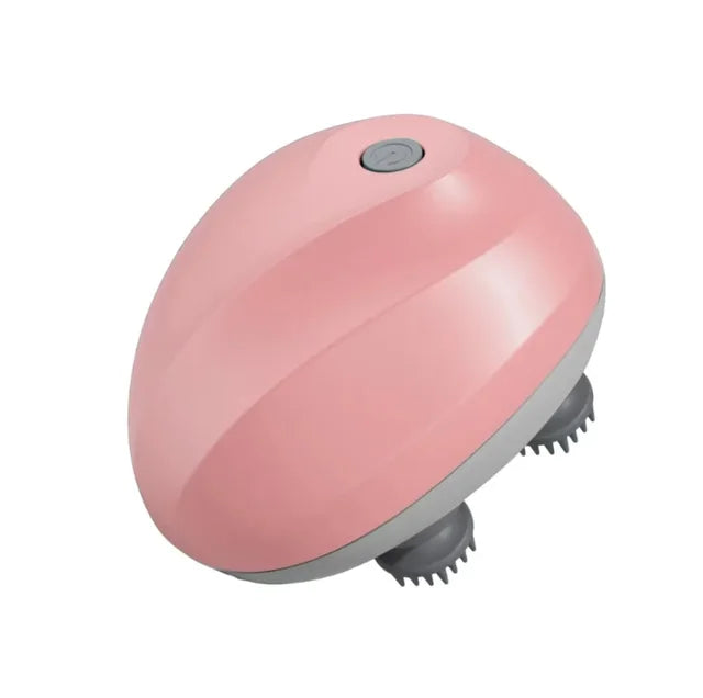 Rechargeable Electric Scalp Massager – 4-Head Deep Kneading Massage