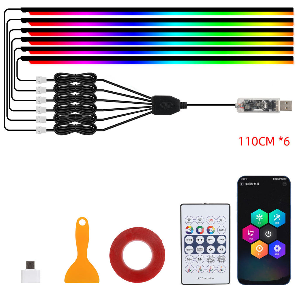 RGB Symphony Acrylic Car Interior Ambient Lights