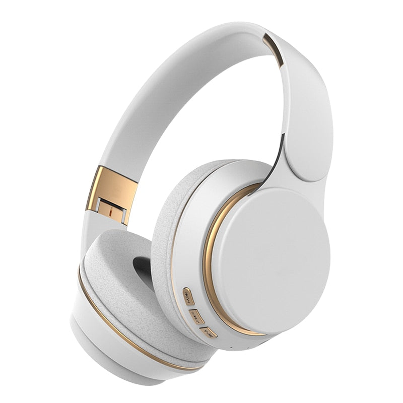 Tourya T7 Wireless Bluetooth Headphones – Foldable Over-Ear Headset with Deep Bass