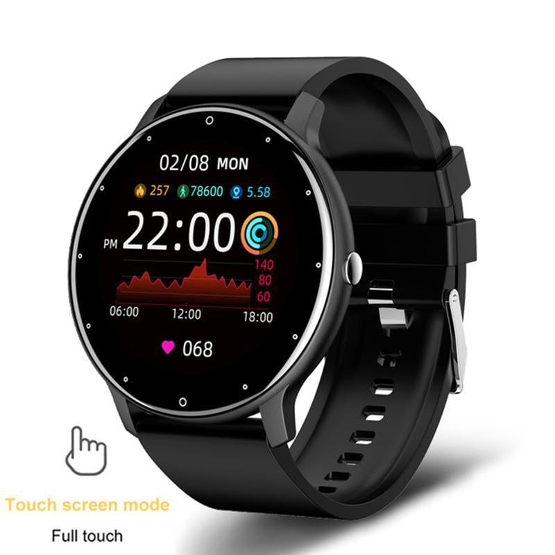 AeroFit Pro Round Smartwatch – Health & Fitness Tracker