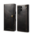 Retro Leather Wallet Case for Samsung Galaxy