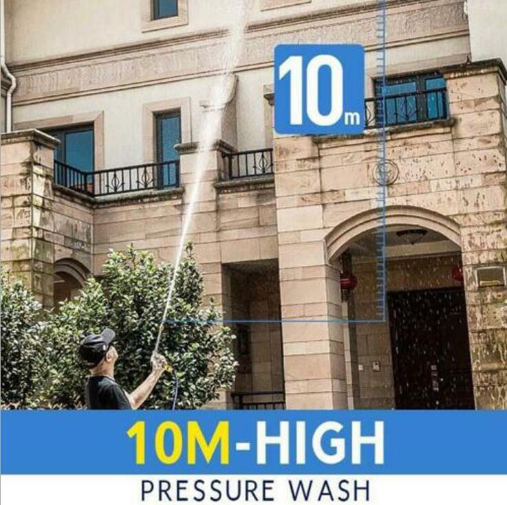 2-in-1 High Pressure Water Jet Washer Wand for Car & Outdoor Cleaning