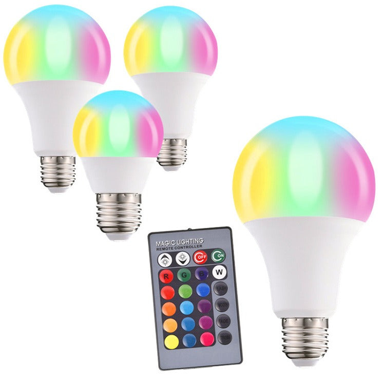 RGBW Remote Control LED Smart Bulb