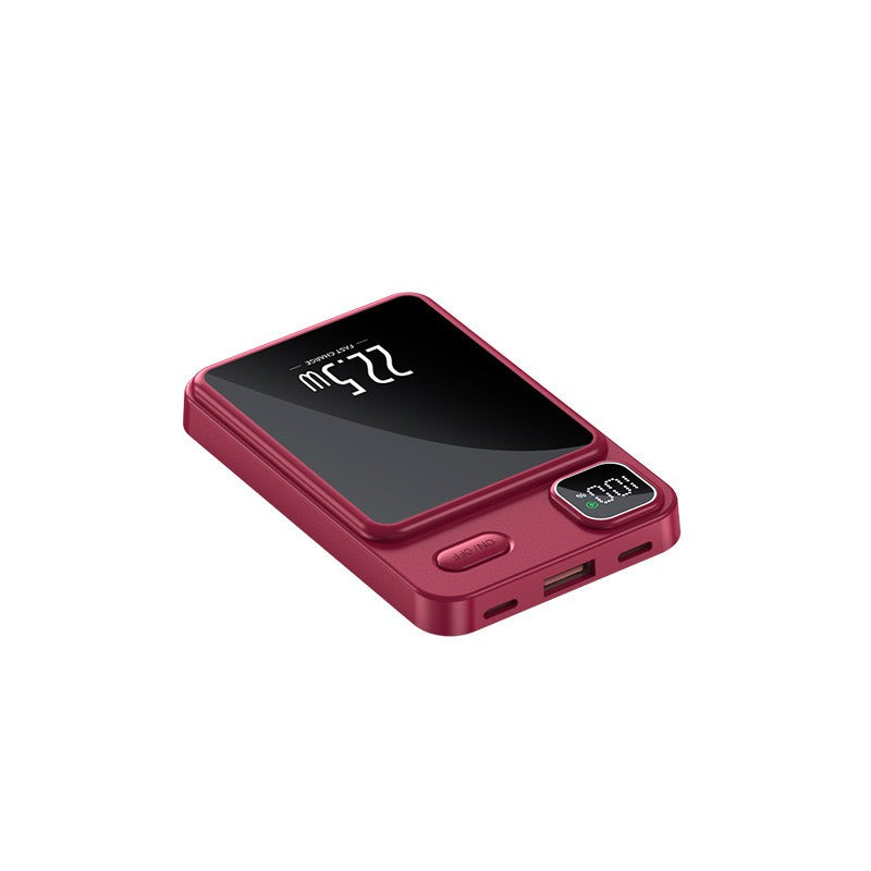 22.5W Magnetic Wireless Power Bank with Digital Display