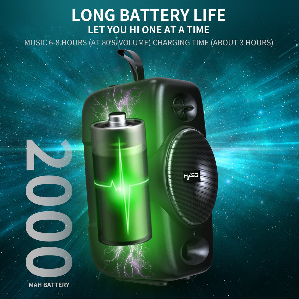 Portable Bluetooth 5.0 Wireless Speaker