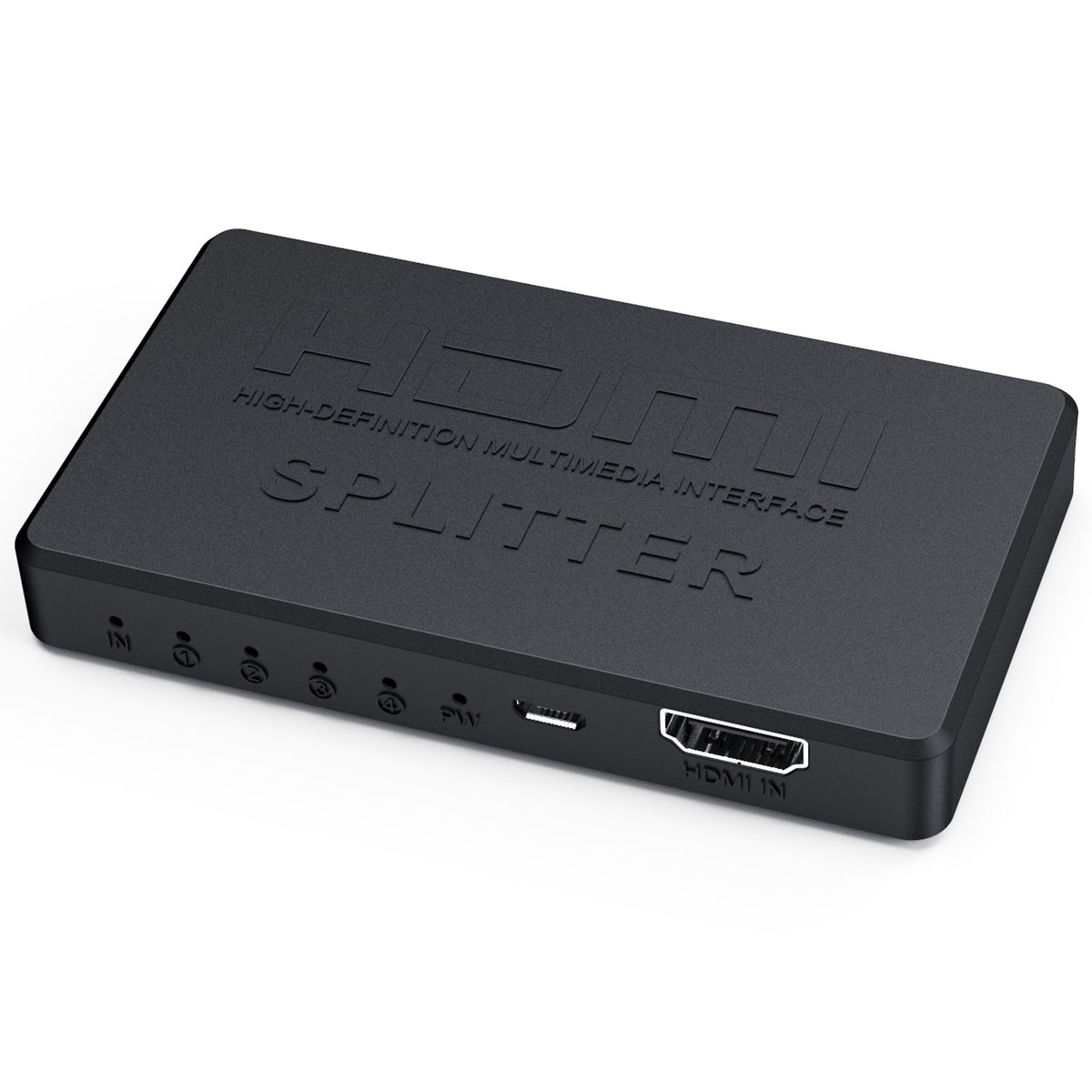 4K HDMI Splitter 1×4 – 1 Input to 4 Displays