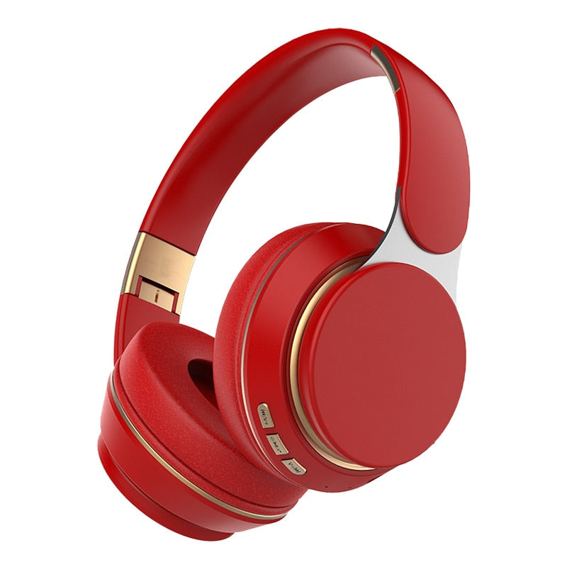 Tourya T7 Wireless Bluetooth Headphones – Foldable Over-Ear Headset with Deep Bass