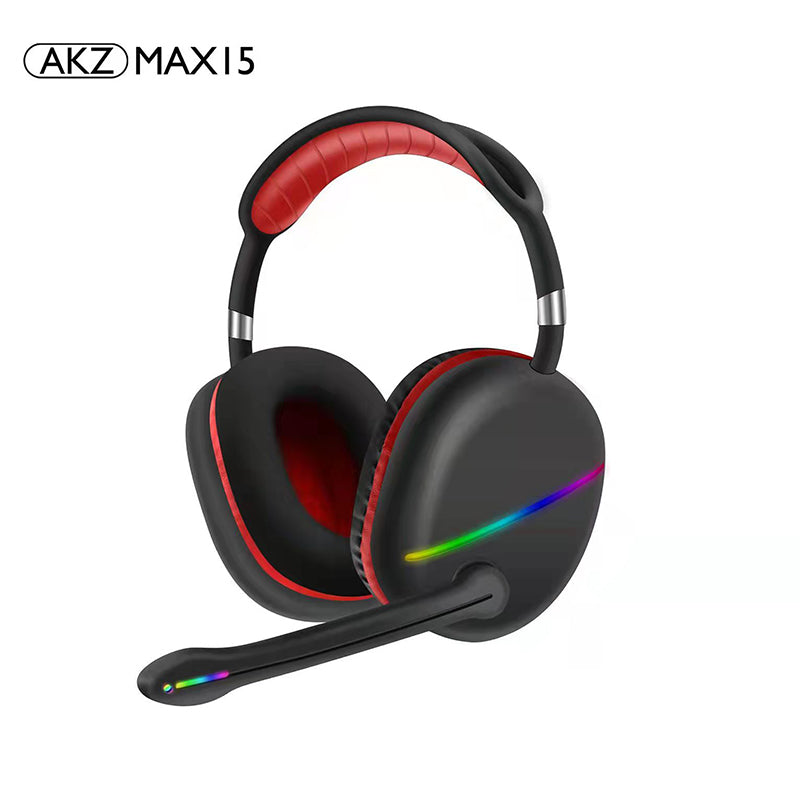 MAX15 RGB Wireless Gaming Headset with Microphone – Bluetooth 5.0