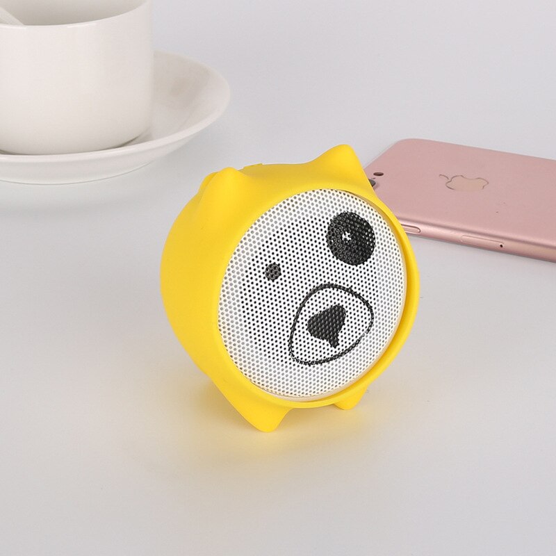 Cute Cartoon Mini Bluetooth Speaker with TWS