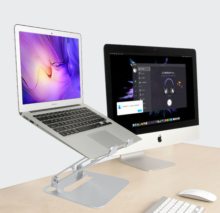 A3 Adjustable Aluminum Laptop Stand – Foldable Ergonomic Riser