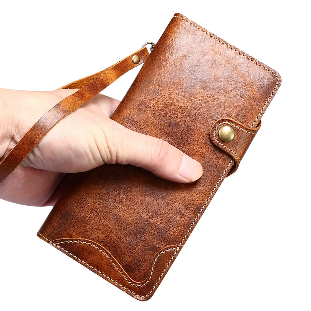 Retro Leather Wallet Case for Samsung Galaxy