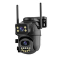 Dual-Lens Outdoor PTZ Smart Security Camera – WiFi, Motion Tracking & Night Vision