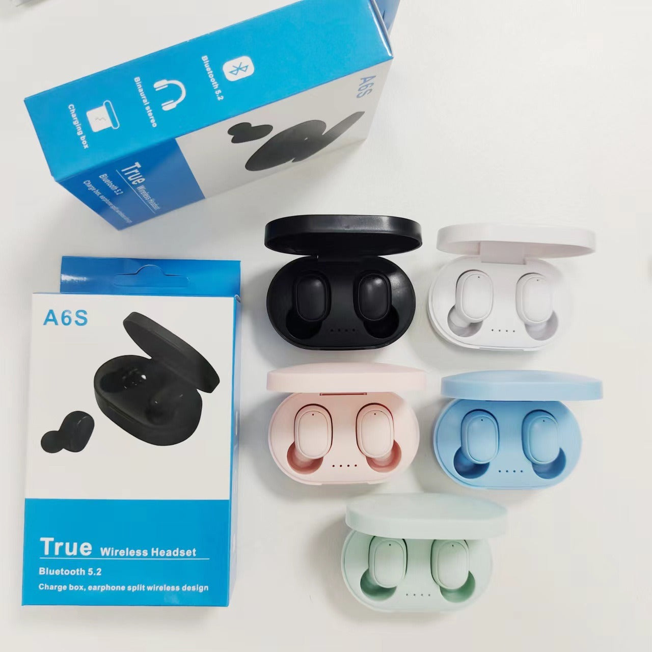 A6S Bluetooth 5.2 True Wireless Earbuds
