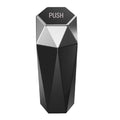 Mini Car Cup Holder Trash Bin with Push Lid