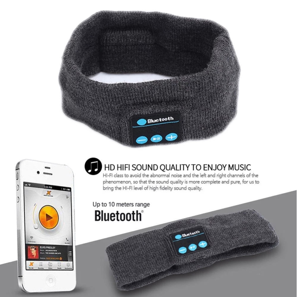 Bluetooth Sleep Headband – Wireless Music Headphones
