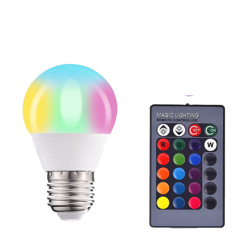 RGBW Remote Control LED Smart Bulb