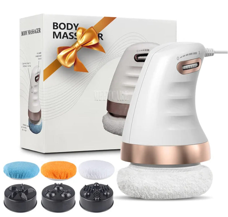 360° Rotating Electric Body Massager with Adjustable Vibration
