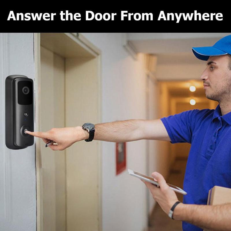 AntLabs 1080P Smart WiFi Video Doorbell with Night Vision & Motion Detection